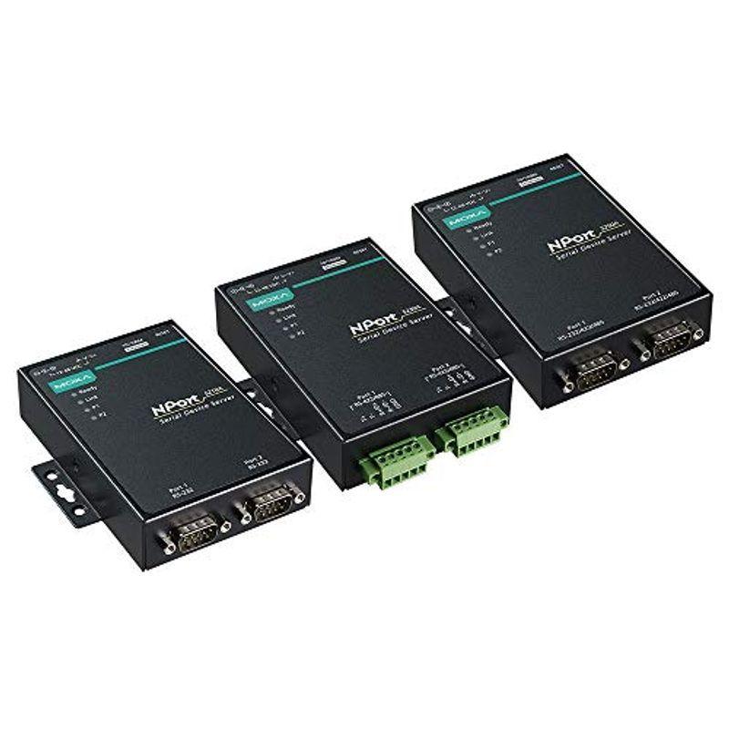 MOXA 高機能 2ポート RS-232 シリアルデバイス・サーバ NPort 5210A(18500円)