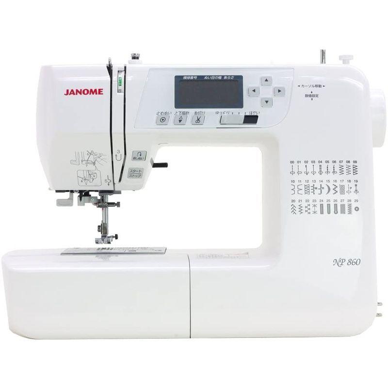【中古品/USED】 JANOME コンピュータミシン NP860 ホワイト 【IQY6875799549】(23971円)