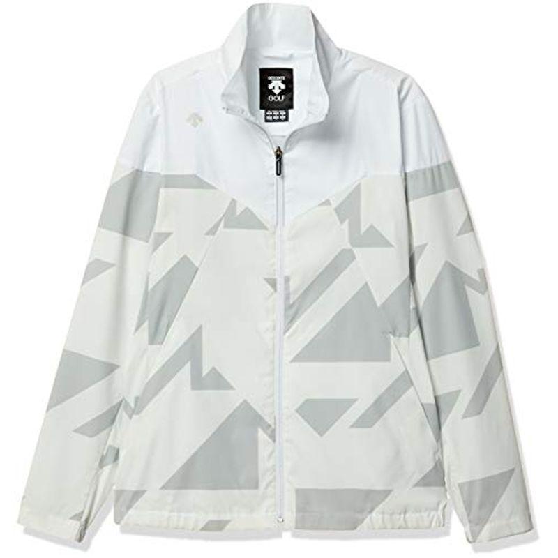 デサントゴルフ ブルゾン メンズウエア Dgmpjk02 ジャケット メンズ Wh00 ホワイト 日本サイズl相当 ゴルフ 日本