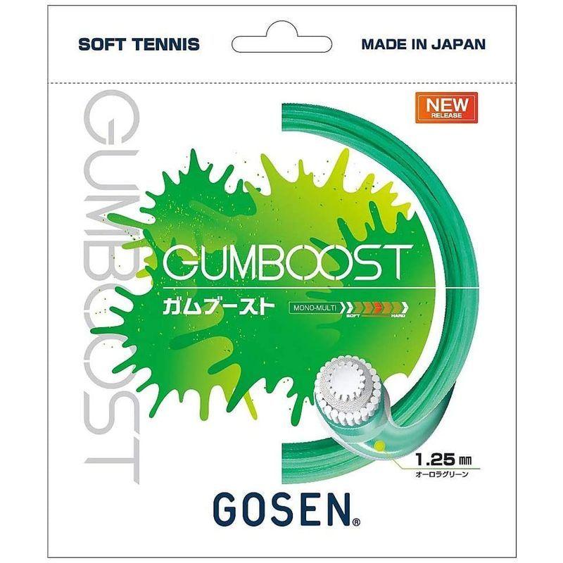 公式の店舗 ゴーセン Gosen ソフトテニスガット G.U.M.COATING GUMBOOST オーロラグリーン SSGB11  cisama.sc.gov.br