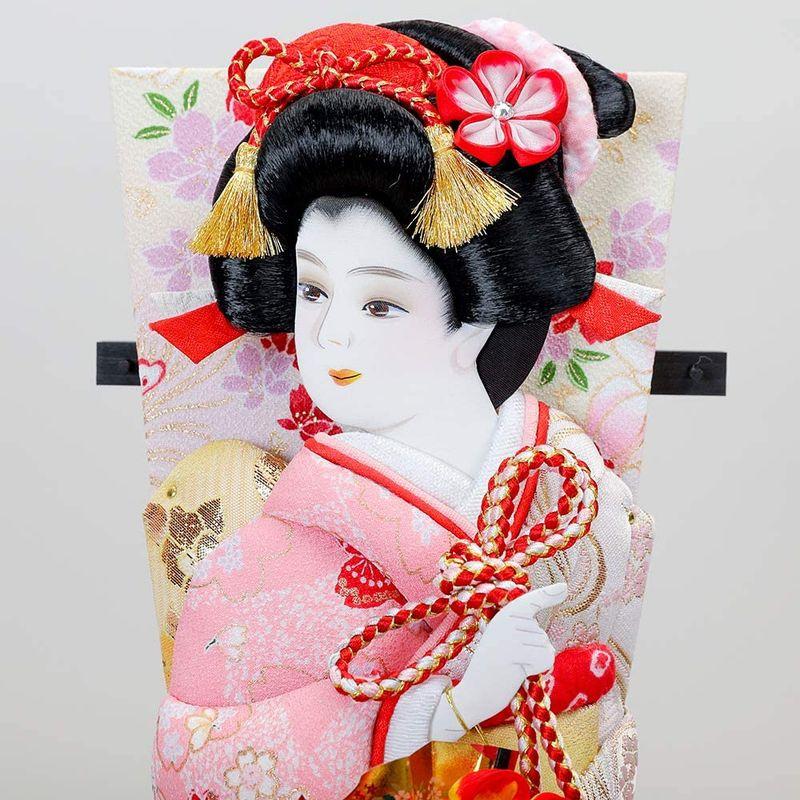売れ筋】 羽子板 人形の久月 正月飾り 初節句 ケ?ス飾り 久月11号鞠千代羽子板 冷暖房、季節用品 正月 飾り 有田焼 松竹梅 羽子板 羽根付き 陶磁器製 お正月 毎年繰り返し使える お正月飾り