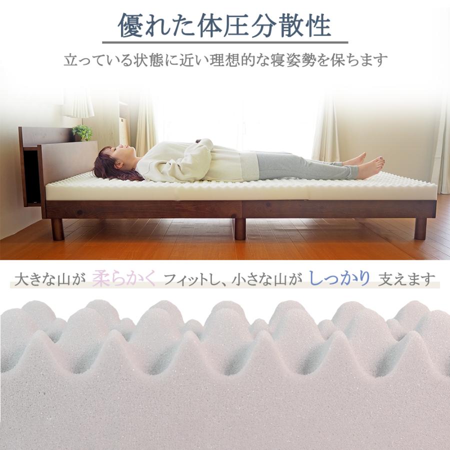 アキレス（achilles） マットレス 三つ折り 高反発マットレス