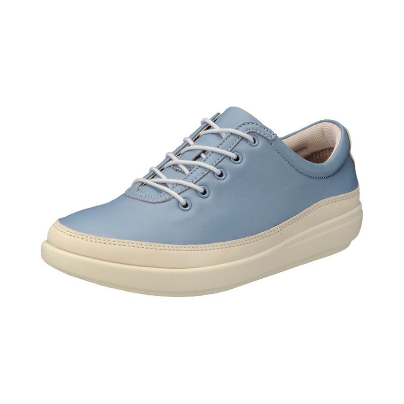 スニーカー レディース ウォーキングシューズ 幅広 靴 トラベルシューズ 履き心地の良い靴 アキレス ソルボc 433 ブルーグレー アキレスショップ 通販 Paypayモール