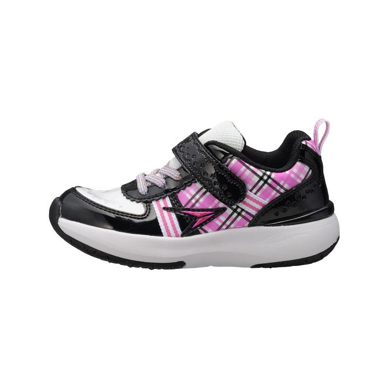 スニーカー女の子 靴 子供靴 運動靴 キッズ 1 5e 瞬足 Lc 578 黒 Lec5780 15 0 23 0cm アキレスショップ 通販 Paypayモール