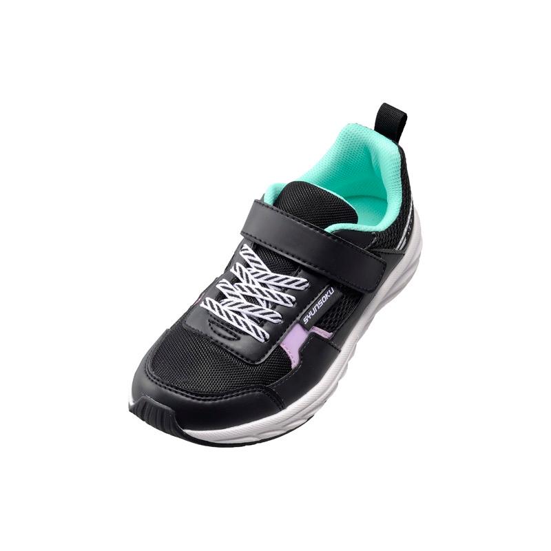 スニーカー女の子 靴 子供靴 運動靴 キッズ 瞬足 Lc 697 黒 gensen アキレスショップ 通販 Paypayモール