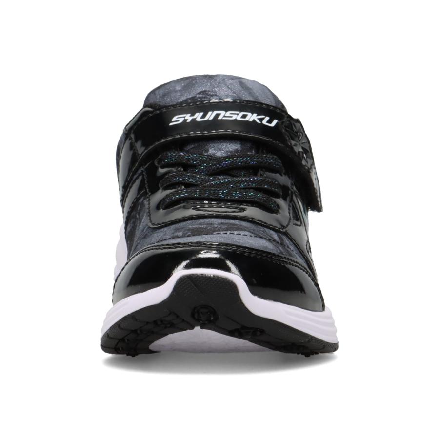 じゅん♥️ 瞬足 JJ-094 白/白｜for SCHOOL｜ゴム紐×面ファスナー（2E）