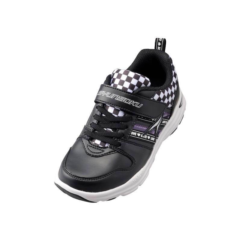スニーカー女の子 靴 子供靴 運動靴 キッズ 瞬足レモンパイ 613 黒 Lej6130 15 0 24 5cm タテノチカラ 2 gensen アキレスショップ 通販 Paypayモール