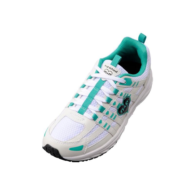 スニーカー女の子 靴 子供靴 運動靴 キッズ ニコプチスクール022 白 アキレスショップ 通販 Paypayモール