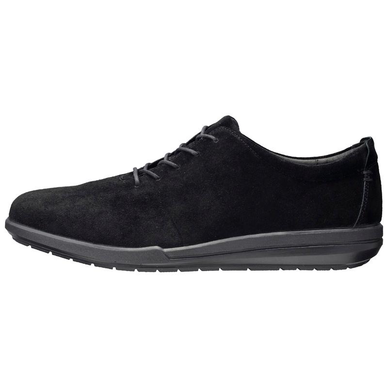 イント スニーカーメンズ 480 スエード 黒 アキレスショップ 通販 Paypayモール ウォーキングシューズ 幅広 靴 トラベル