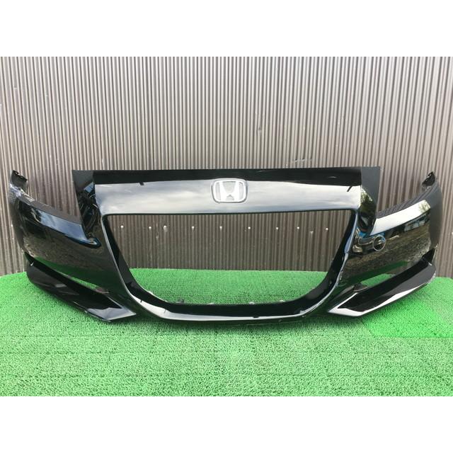 ☆ZF1 CR-Z CRZ フロントバンパー NH731P クリスタルブラックパール
