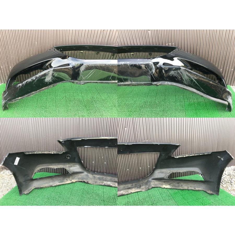 ☆ZF1 CR-Z CRZ フロントバンパー NH731P クリスタルブラックパール