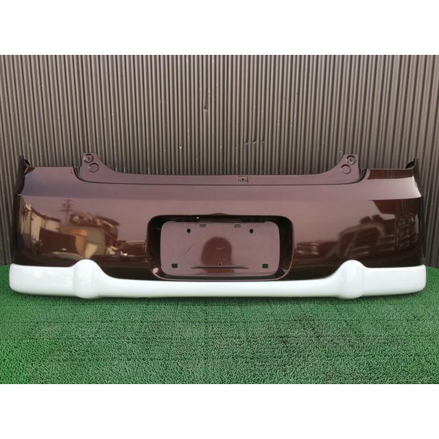 ☆HE22S ラパン リミテッド リアバンパー ZEL マルーンブラウンパール