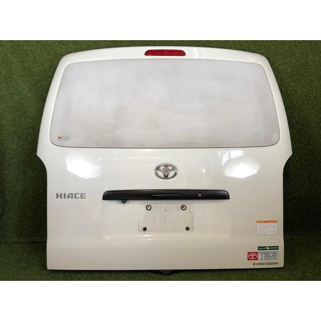 ハイエース　バン　新車外し　受け渡し 新車外し 200系 ハイエース スーパーGL 標準ボディ 純正 バックドア