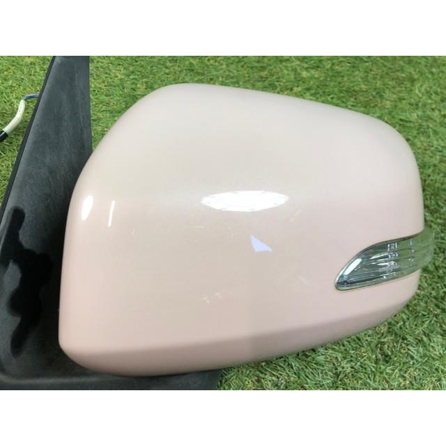 ☆L685S ミラココア 左 ドアミラー 8ピン R65 ムースピンクパール