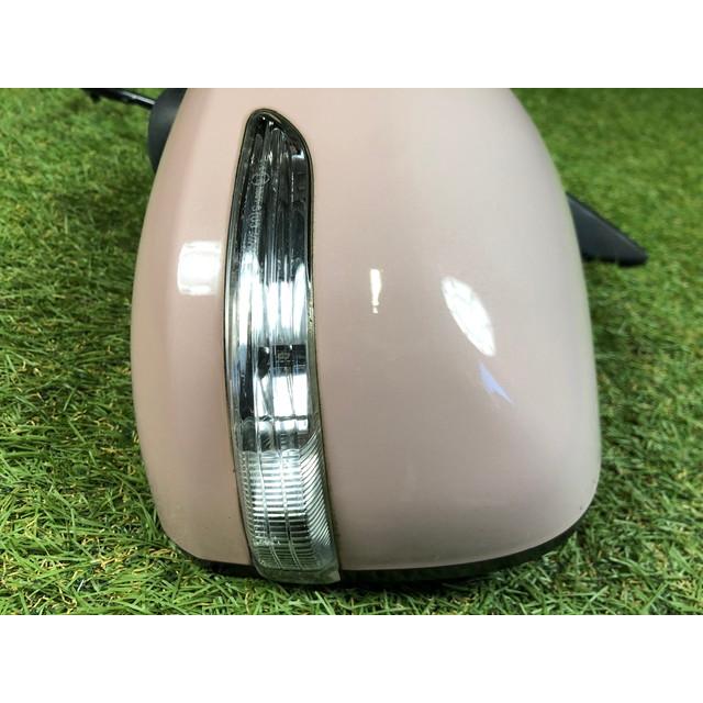 ☆L685S ミラココア 左 ドアミラー 8ピン R65 ムースピンクパール