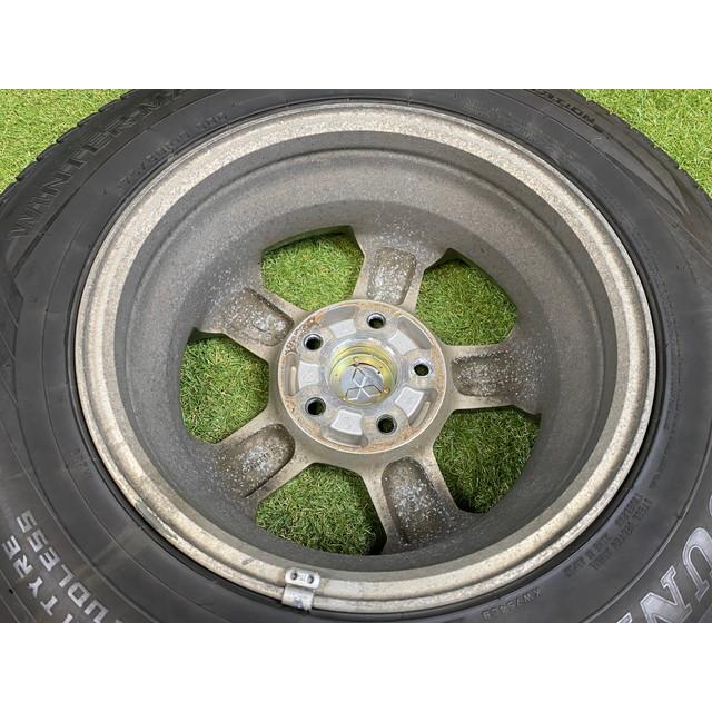 パジェロミニ用175/80Ｒ15ダンロップスタッドレスバリ山 ☆スタッドレス☆バリ溝☆ダンロップ ウィンターマックス SJ8 175