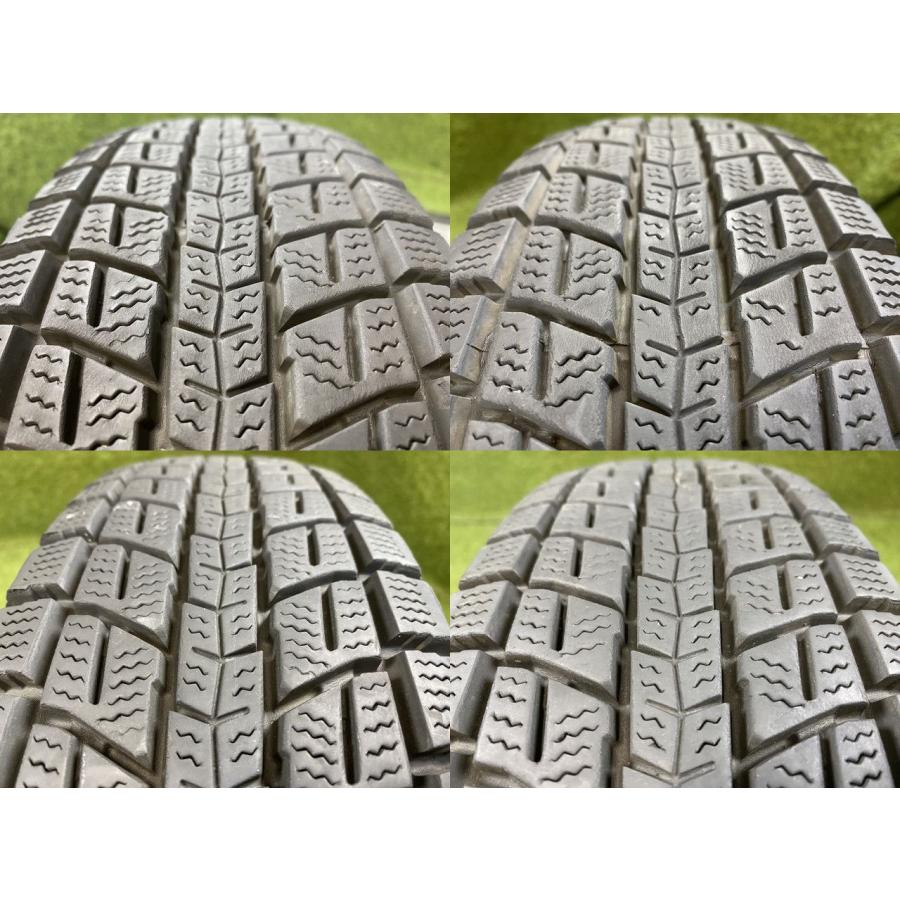 パジェロミニ用 175/80r15 バリ溝スタッドレスセット ☆スタッドレス