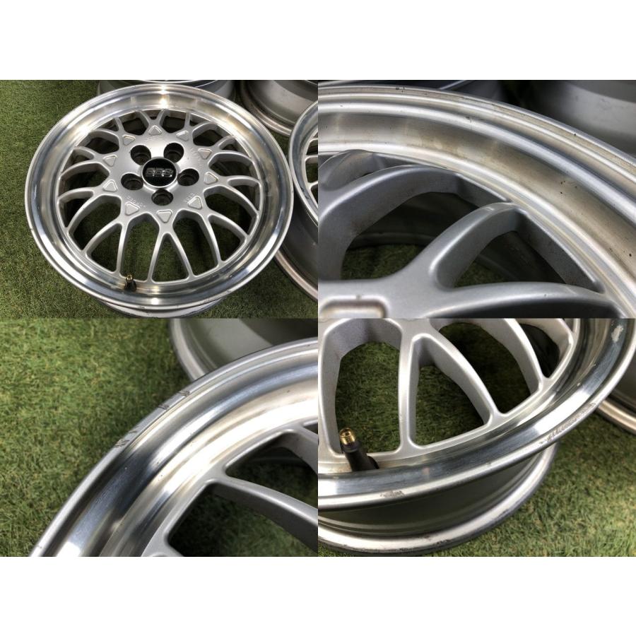 ☆スバル 純正OP BBS 16インチ ホイール 6.5JJ +55 100 5H 4本 鍛造