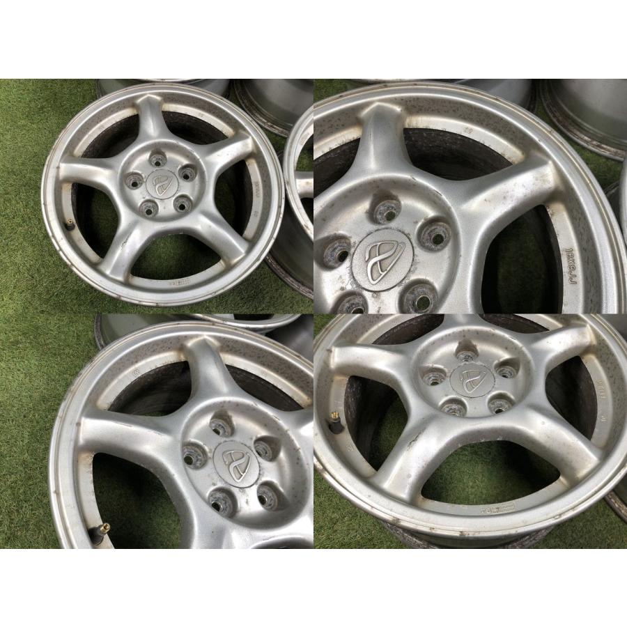 FD3S RX-7 純正アルミホイール2本 ポリッシュ風加工 ☆FD3S RX-7 純正 16インチ ホイール 8JJ +50 114.3 5H 4本 : エイト