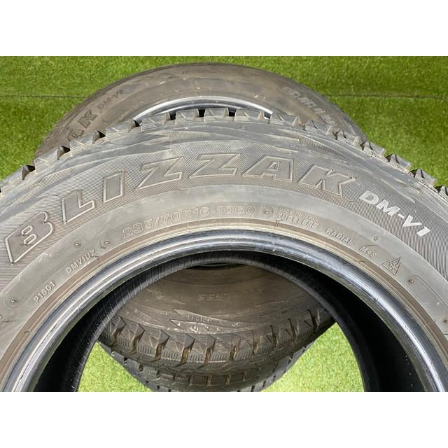 ★スタッドレス★超バリ溝★ブリヂストン DM-V1 235/70R16 4本の画像