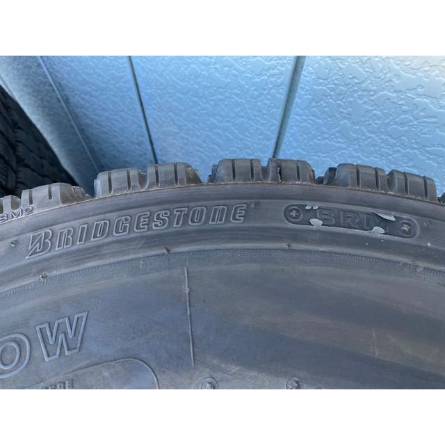 ★スタッドレス★バリ溝★245/70R19.5 ブリヂストン製 W910 リトレッドタイヤ 再生タイヤ 更生タイヤ 冬タイヤ 8本 (2)の画像