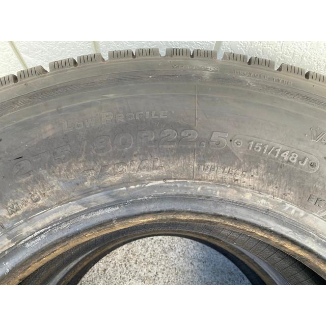 ★スタッドレス★275/80R22.5 ヨコハマ製 ZEN 902ZEパターン リトレッドタイヤ 再生タイヤ 更生タイヤ 冬タイヤ 2本_4