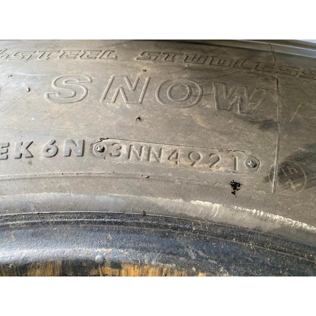 ★スタッドレス★275/80R22.5 ヨコハマ製 ZEN 902ZEパターン リトレッドタイヤ 再生タイヤ 更生タイヤ 冬タイヤ 2本_9
