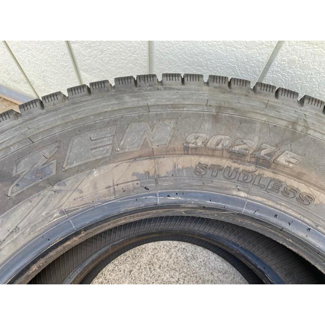 ★スタッドレス★バリ溝★ヨコハマ ZEN 902ZE 275/80R22.5 2023年製 冬タイヤ 2本_4