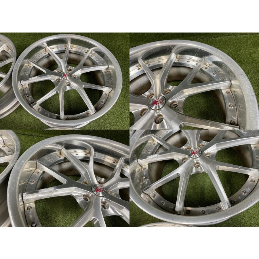 ★WORK ワーク ハイパーフォージド VC62G 22インチ ホイール 9JJ +24 11JJ +22 114.3 5H 鍛造 軽量 [マセラティ]の画像