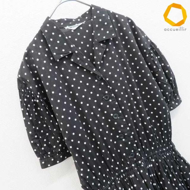 インゲボルグ INGEBORG ワンピース ロング 半袖 ドット レディース [x1000052] |  | 01