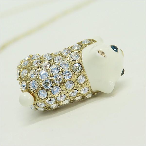 アナスイ ANNA SUI しろくま ネックレス リング セット クリスタル ラインストーン レディース [z876751] |  | 08