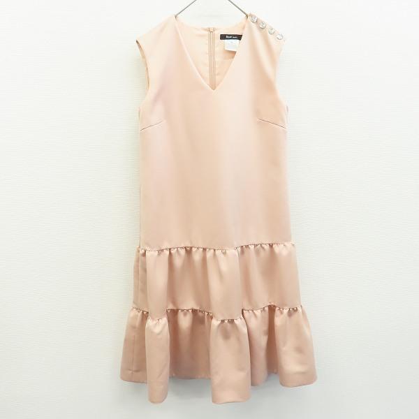 ルネ Rene basic ワンピース ロング スリーブレス ビーズ [x902977] | 