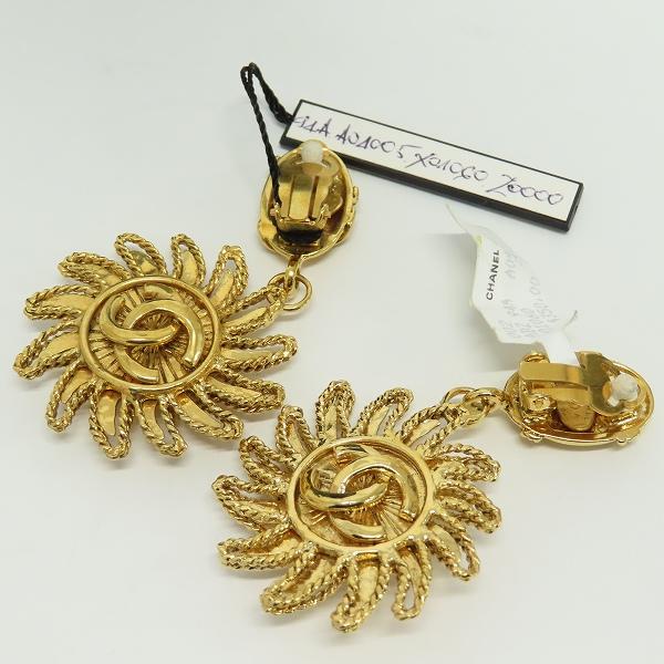 シャネル CHANEL ヴィンテージ 太陽モチーフ ココマーク イヤリング 94A ゴールド z930207 |  | 03