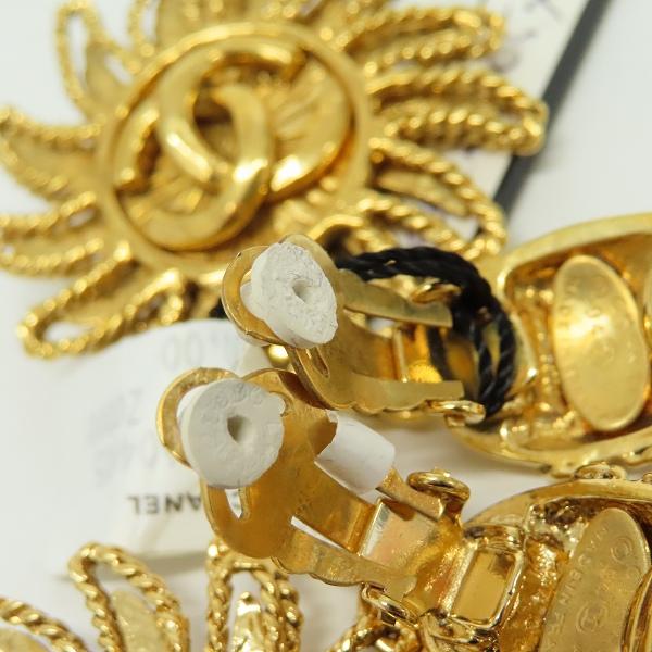 シャネル CHANEL ヴィンテージ 太陽モチーフ ココマーク イヤリング 94A ゴールド z930207 |  | 04