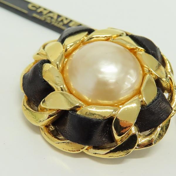 シャネル CHANEL ヴィンテージ イヤリング  25 フェイクパール マトラッセ 喜平 カステラーヌ z930208 |  | 02