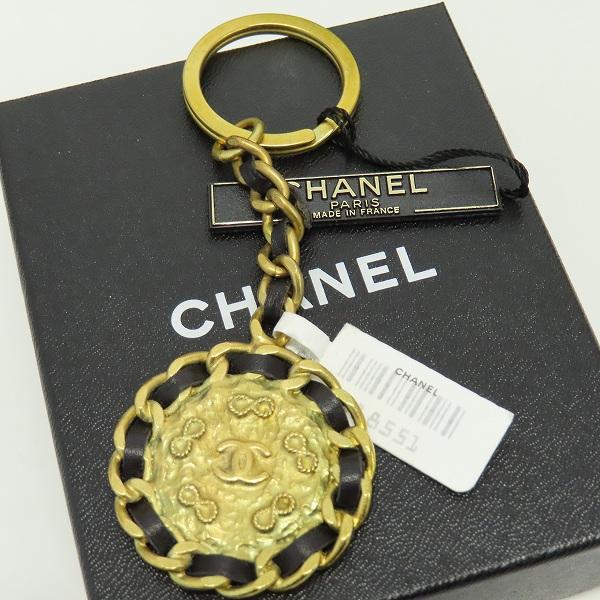 シャネル CHANEL ヴィンテージ キーリング キーホルダー 94A マトラッセチェーン ココマーク z930217 | 