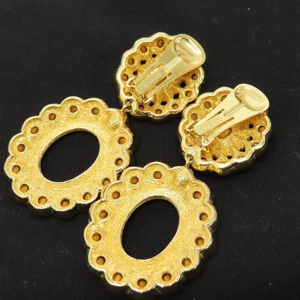 クリスチャンディオール ChristianDior ヴィンテージ ビジュー ストーン イヤリング z930222 |  | 03