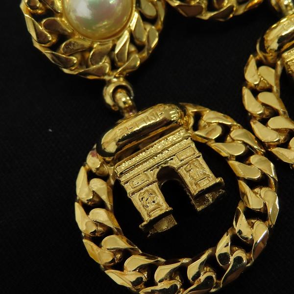 セリーヌ CELINE ヴィンテージ 凱旋門 イヤリング 喜平サークル z930331 |  | 02