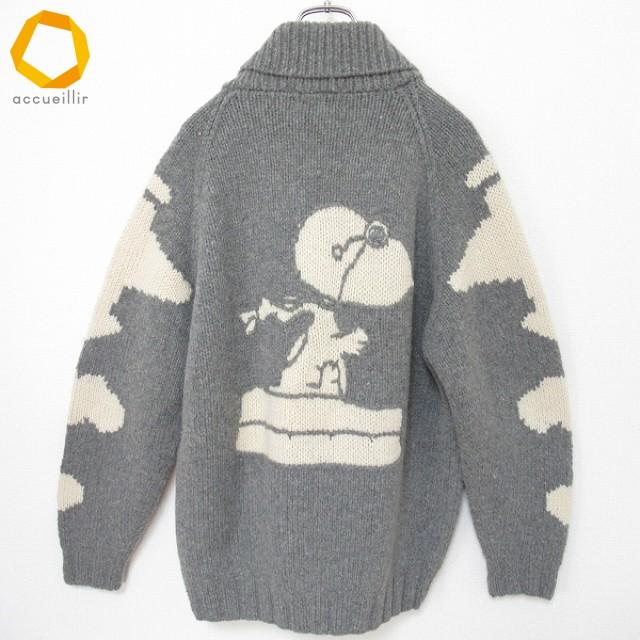 スヌーピー ピーナッツ SNOOPY PEANUTS ヴィンテージ カウチンニット セーター フルジップ メンズ [x962468ss] |  | 07