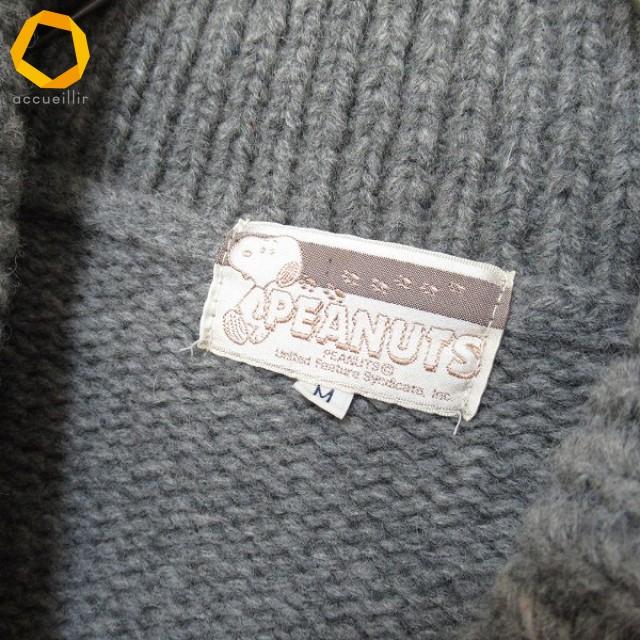 スヌーピー ピーナッツ SNOOPY PEANUTS ヴィンテージ カウチンニット セーター フルジップ メンズ [x962468ss] |  | 09