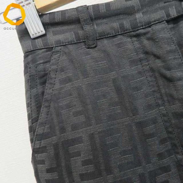 フェンディ FENDI ヴィンテージ イタリア製 パンツ ストレート ズッカ柄 総ロゴ レディース [a964501] |  | 03