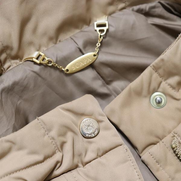 スキャパ SCAPA ダウン コート ジャケット フーディー トグルボタン ジップアップ [w972785n] |  | 02