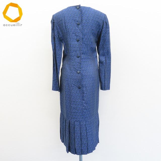 クリスチャンディオール ChristianDior ワンピース ロング 総柄 刺繍 プリーツ シルク混 レディース [x974884] |  | 03