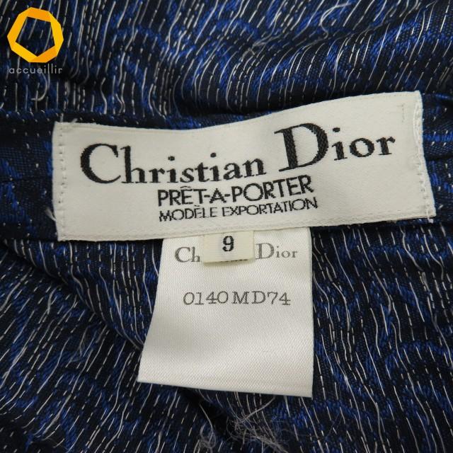 クリスチャンディオール ChristianDior ワンピース ロング 総柄 刺繍 プリーツ シルク混 レディース [x974884] |  | 08