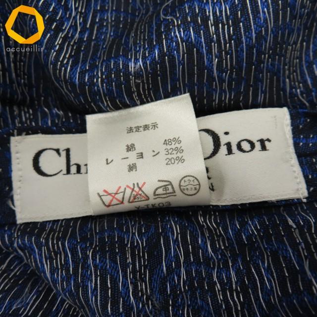 クリスチャンディオール ChristianDior ワンピース ロング 総柄 刺繍 プリーツ シルク混 レディース [x974884] |  | 09