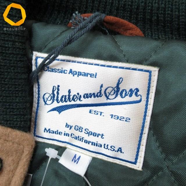 USA製 スレーターアンドサン SLATER AND SON ブルゾン スタジャン ジャケット ゴートレザー メンズ [w979652] |  | 08