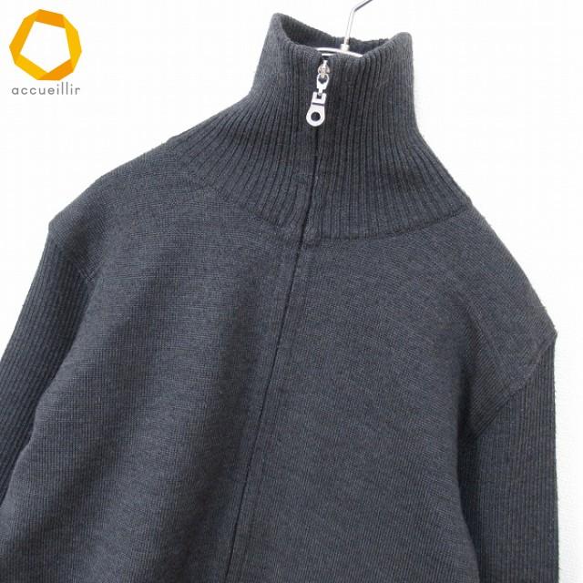 バーバリーブラックレーベル BURBERRY BLACK LABEL ジップアップニット
