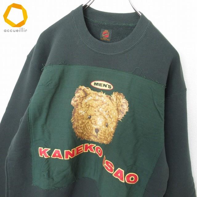 カネコイサオ KANEKO ISAO トレーナー スウェット テディベア メンズ [a985579]