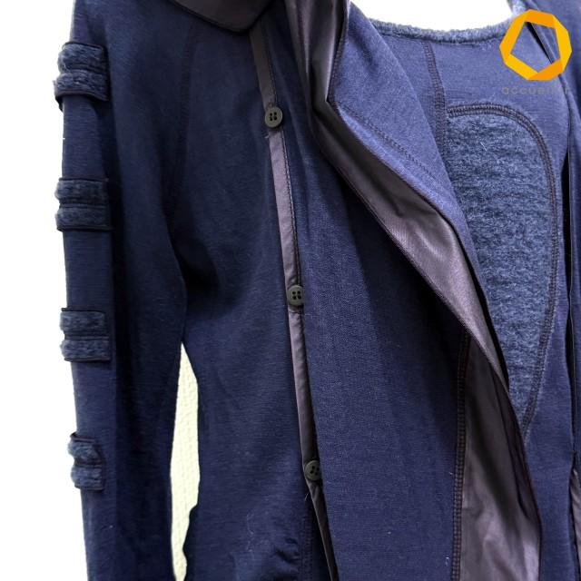 anc エイココンドウ EIKO KONDO セットアップ 42 紺 紫 ツーピース 