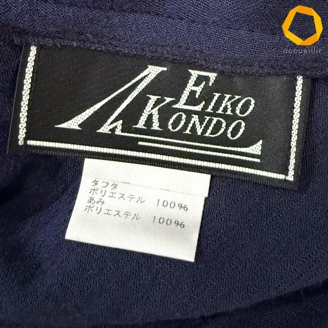 anc エイココンドウ EIKO KONDO セットアップ 42 紺 紫 ツーピース 